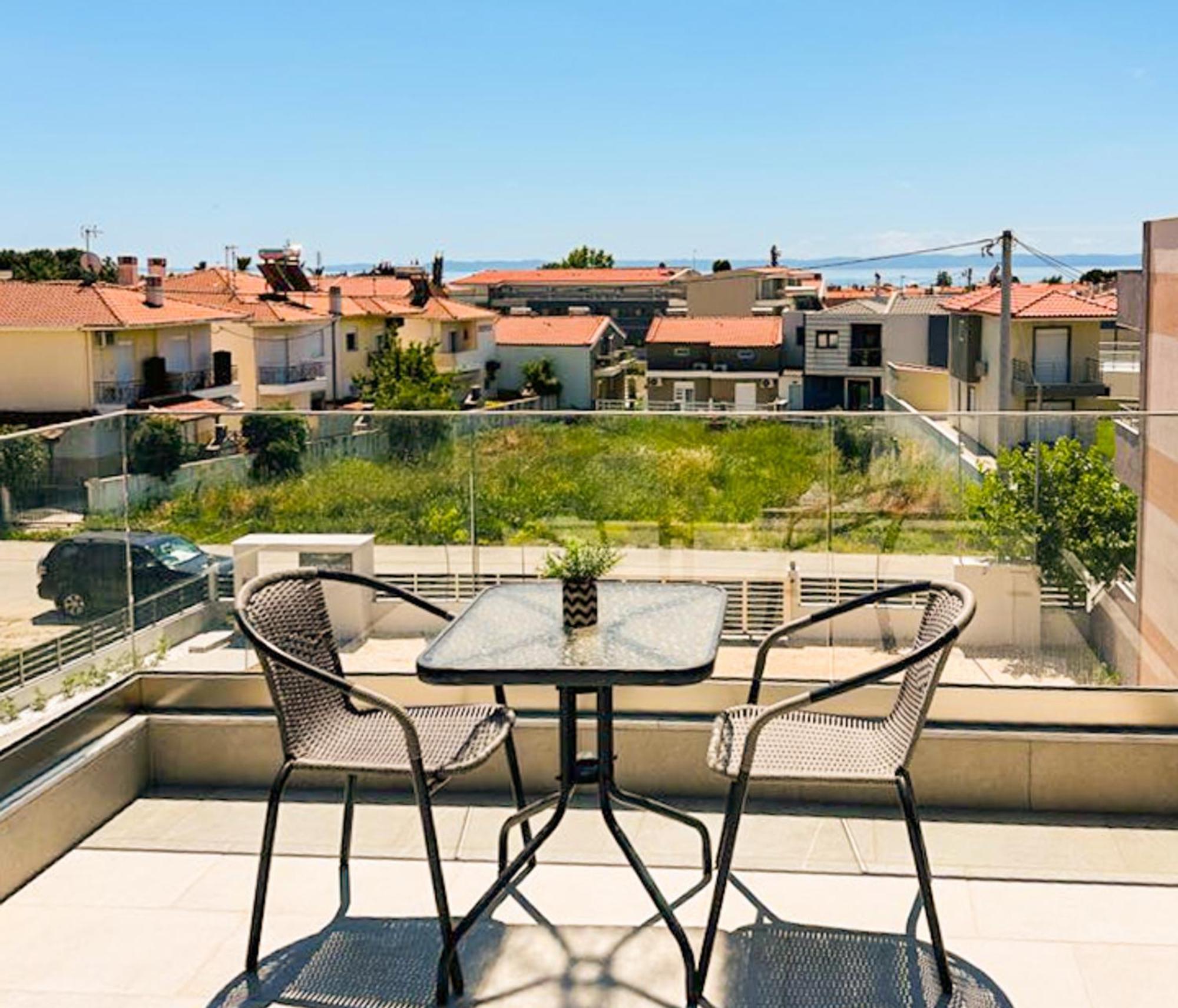 Sithonian Sunset Luxury - Nikiti Cozy Getaways Aparthotel Exteriör bild