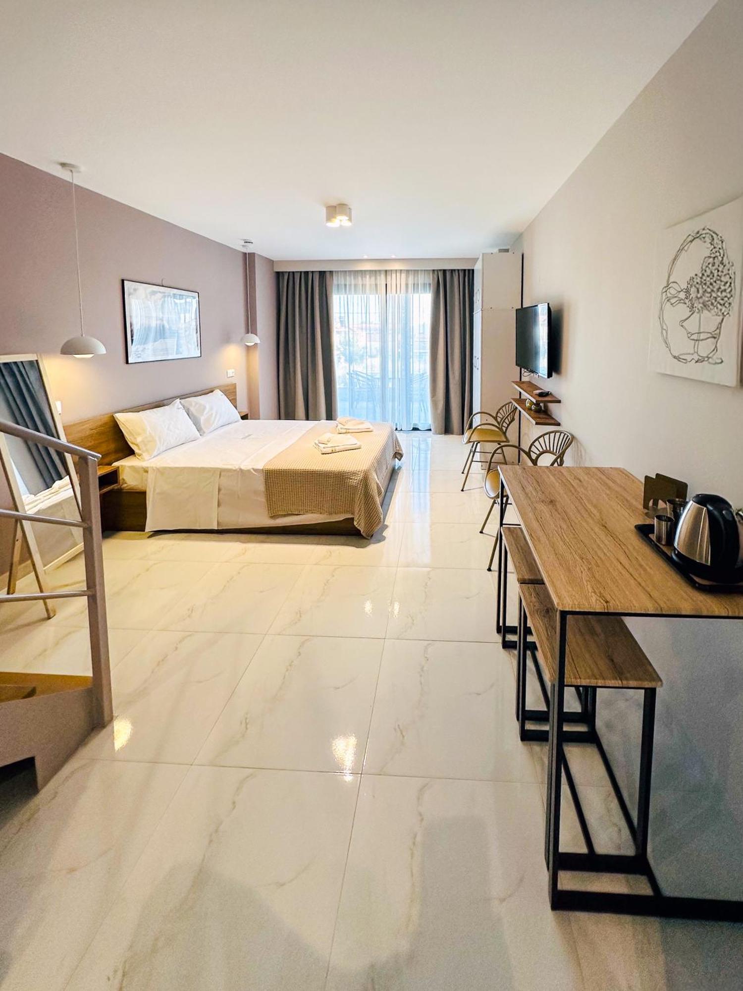 Sithonian Sunset Luxury - Nikiti Cozy Getaways Aparthotel Exteriör bild