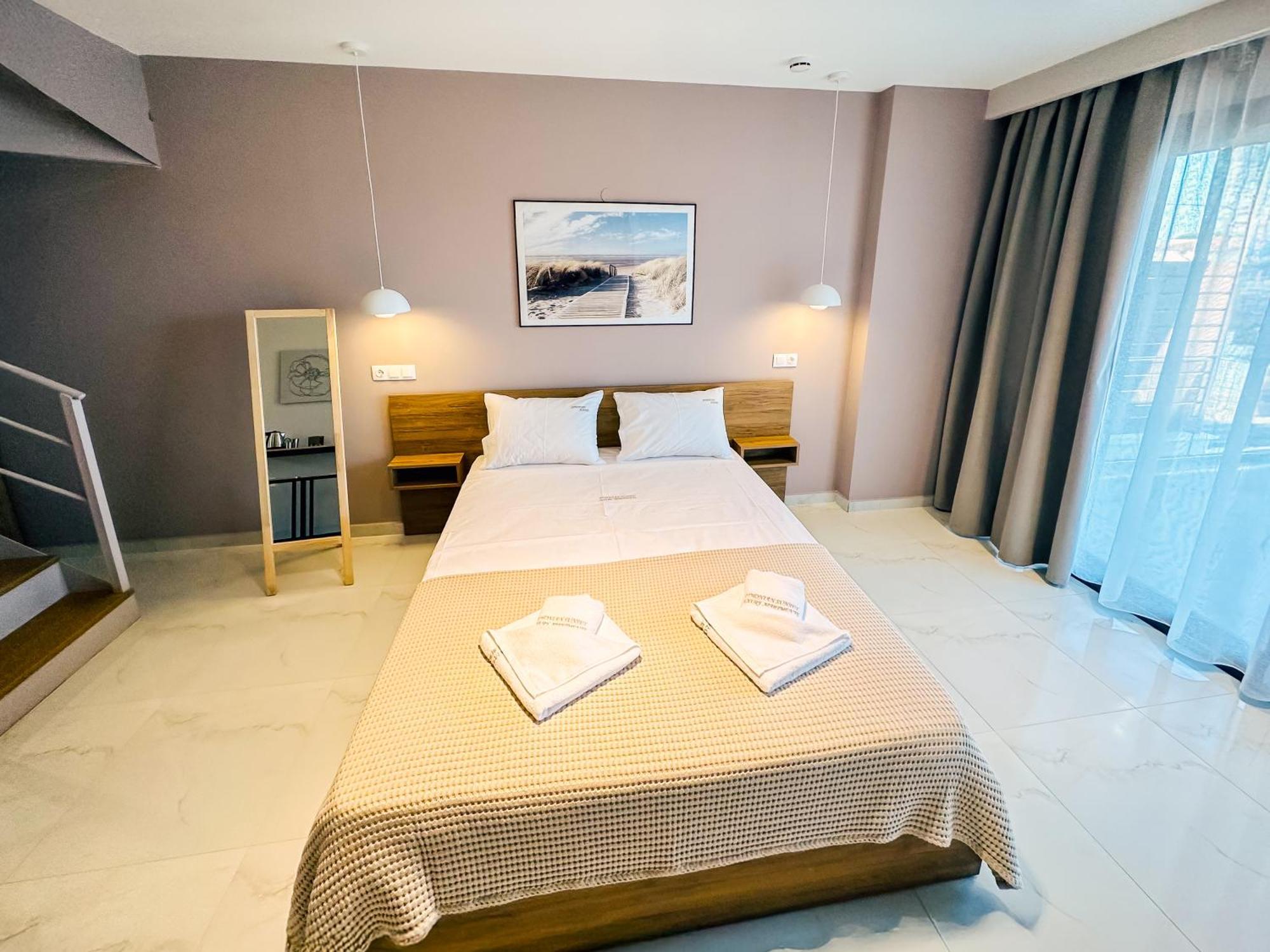 Sithonian Sunset Luxury - Nikiti Cozy Getaways Aparthotel Exteriör bild