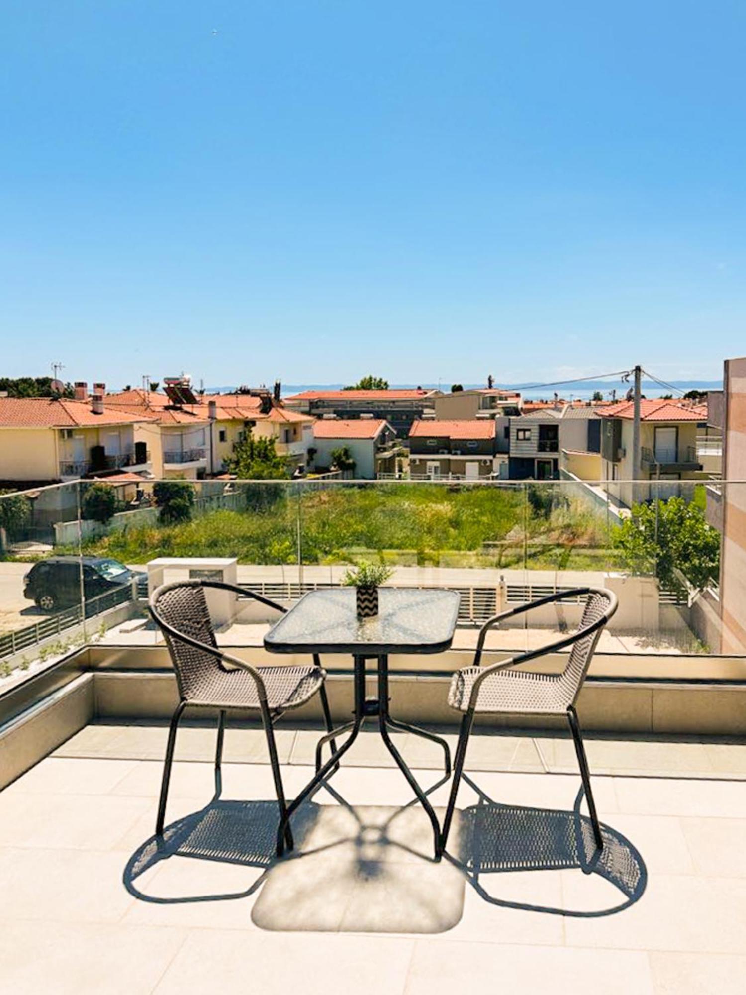 Sithonian Sunset Luxury - Nikiti Cozy Getaways Aparthotel Exteriör bild